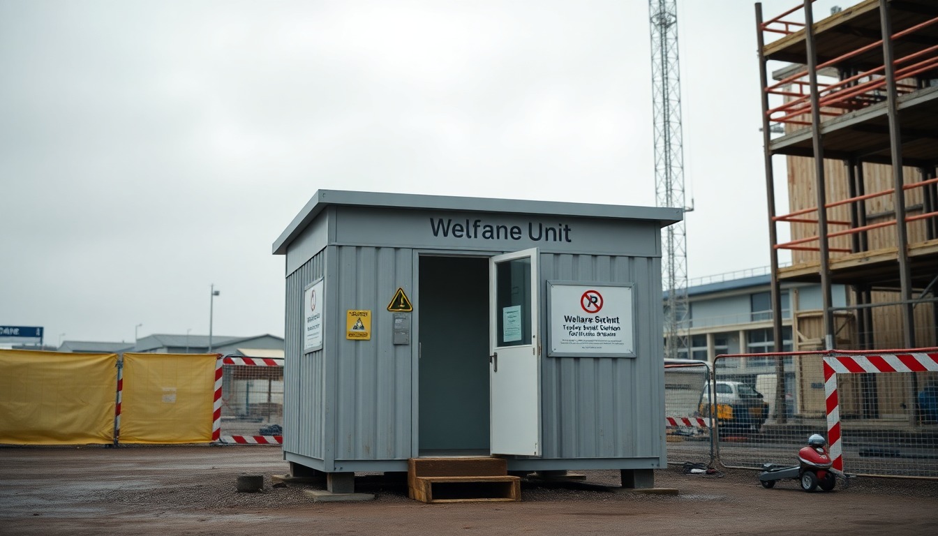 Construction Site Welfare Facilities — What HSE Requires