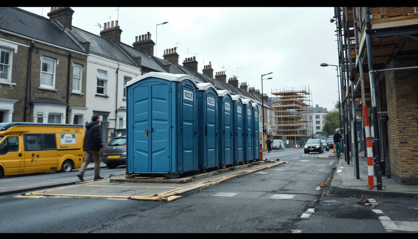 Portable toilets in Barking